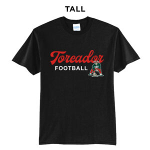 Boone Football  Tall Core Blend short Sleeve T Shirts – JetBlack