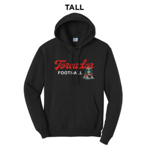 Boone Football  TALL Classic Pullover Hooded Sweatshirt – JetBlack