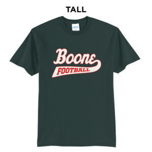 Boone Football Tall Core Blend short Sleeve T Shirts – DarkGreen
