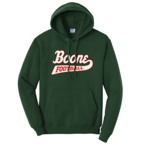 Boone Football Unisex Classic Core weight Cozy Pullover Hooded Sweatshirt – DarkGreen