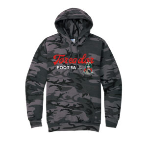 Boone Football Unisex Core Fleece Camo Pullover Hooded Sweatshirt – BlackHeather