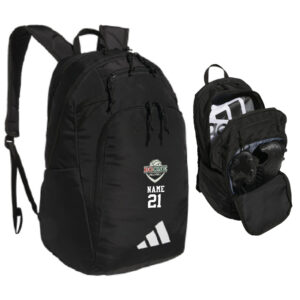 Boone Volleyball adidas Defender 5 Backpack- BLACK