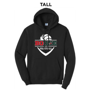 Boone Volleyball 2026 Tall Fleece Hooded Sweatshirt-Black