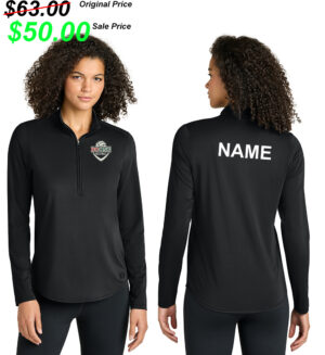 Boone Volleyball PG OGIO Women’s Regain 1/2-Zip-Blacktop