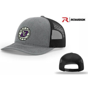 Baxter VB Richardson Pro Crown Mesh Back Adjustable back cap Split-Heather Grey/Black
