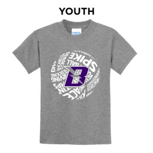 Baxter VB Youth Short Sleeve T Shirt – Athletic Heather