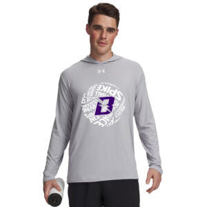 Baxter VB Under Armour Mens Team Vanish Performance Hoodie – Mod Grey
