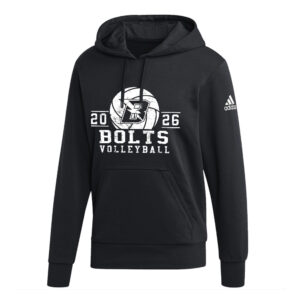 Baxter VB Adidas Unisex Fleece Hooded Sweatshirt-Black