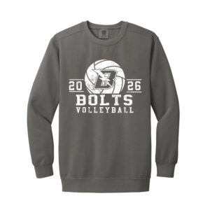 Baxter VB Comfort Colors Garment-Dyed Fleece Crew Unisex-Grey