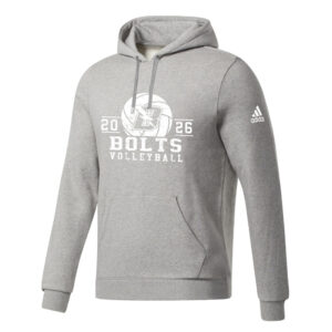 Baxter VB Unisex Adidas Fleece Hooded Sweatshirt- MedGrey Heather