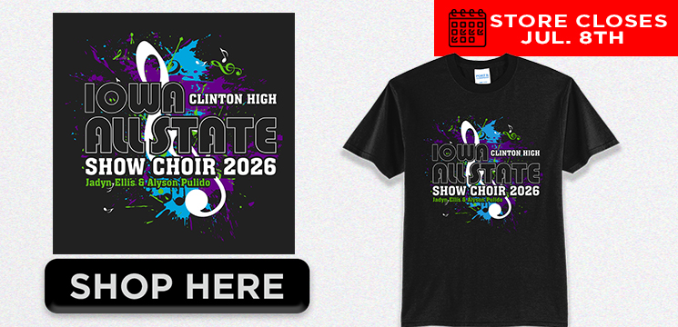 Read more about the article CLINTON ALL STATE SHOW CHOIR IOWA 2026