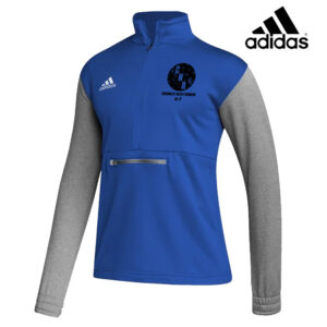 Camanche CC TEAM Adidas Team Issue color block 1/4 zip pullover -Team Royal/Grey (L-3x)