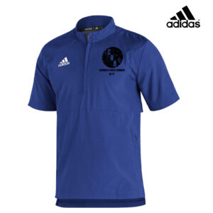 Camanche CC TEAM Adidas Sideline 21 woven lt weight short sleeve 1/4 zip -Royal (M-3x, 5x)
