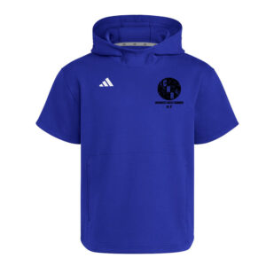 Camanche CC TEAM Adidas  Dugout NWV Short Sleeve Hoodie- ROYAL (S, L, XL, 2x)