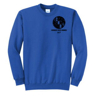 Camanche CC TEAM Unisex Fleece Crewneck Sweatshirt-Royal