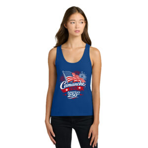 Camanche Days Next Level Apparel Women’s Cotton Tank-Royal