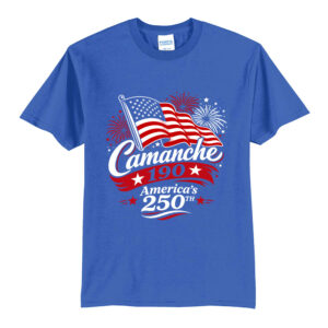 Camanche Days Unisex Short Sleeve Tee-Royal