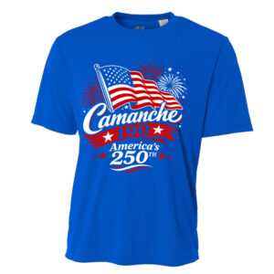Camanche Days Adult Cooling Performance Tshirt-Royal
