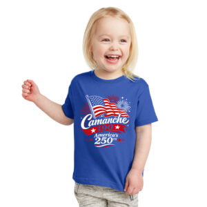 Camanche Days Rabbit Skins Fine Jersey Toddler T-Shirt-Royal