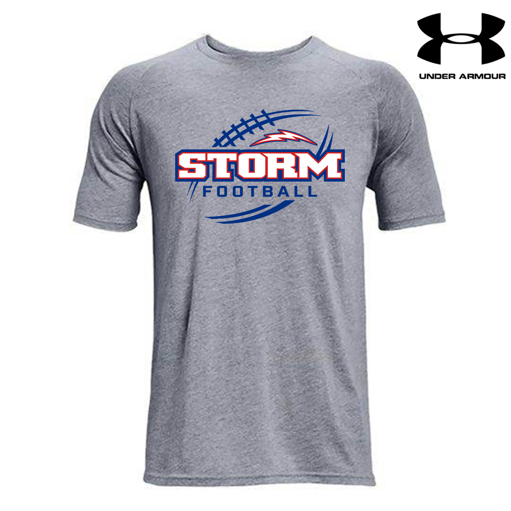 Camanche Football Under Armour Athletics soft cotton blend T shirt - StlGrey (size medium is out of stock)
