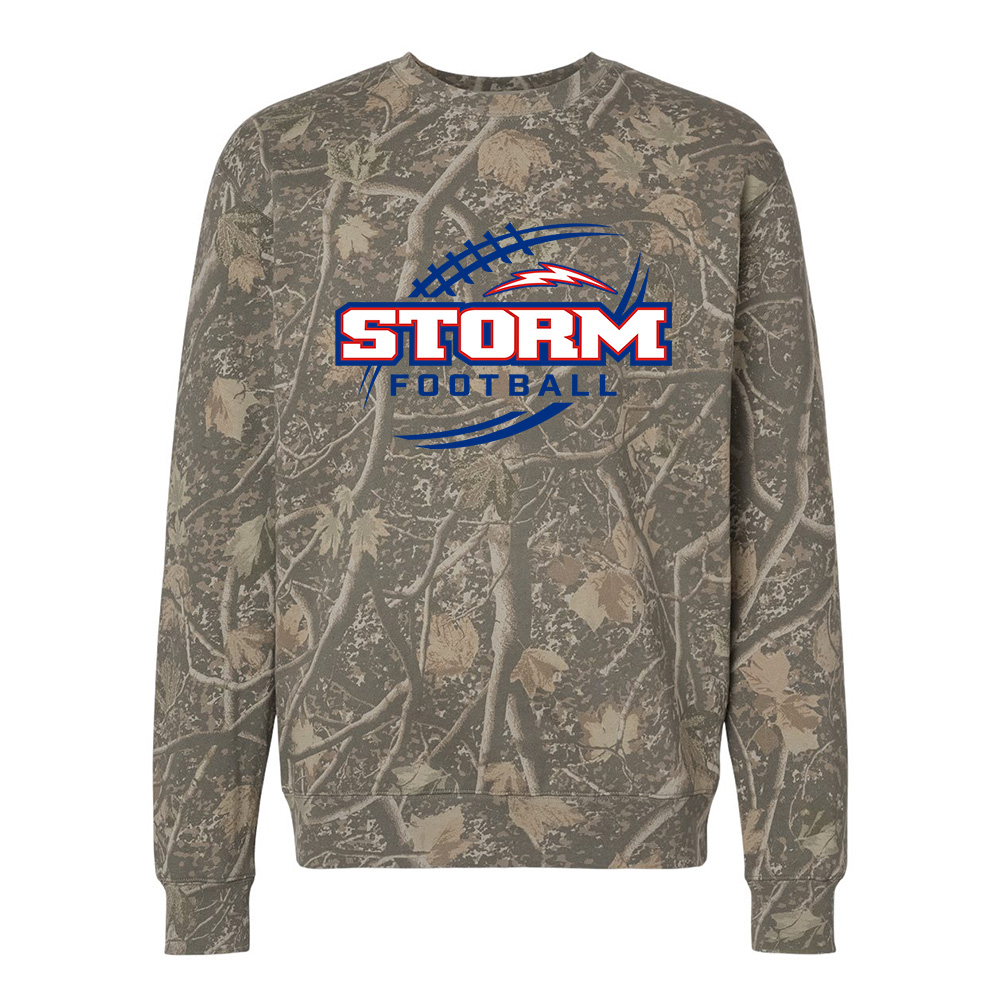 Camanche Football Independent Trading Co Unisex Heavyweight Crewneck Sweatshirt - DeadwoodTreeCamo