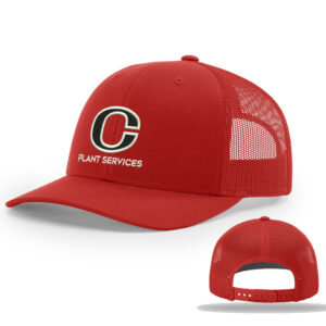 Clinton Plant Services Richardson Pro Crown Mesh Back solid color Adjustable back cap-Solid