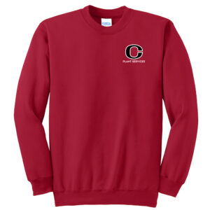 Clinton Plant Services Ultimate Crewneck Sweatshirt Unisex-Red