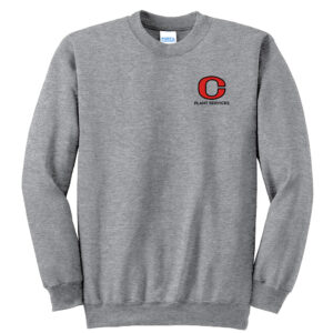Clinton Plant Services Ultimate Crewneck Sweatshirt Unisex-Athletic Heather