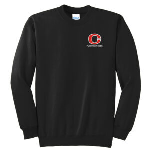 Clinton Plant Services Ultimate Crewneck Sweatshirt Unisex-Black