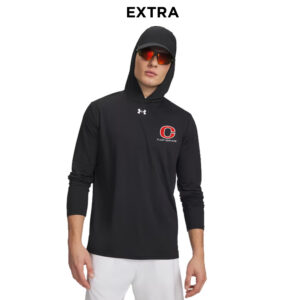 Clinton Plant Services Under Armour Mens Team Vanish Performance Hoodie-Black
