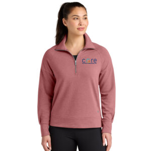 Core Plastech OGIO Women’s Luuma 1/2-Zip-Desert Pink