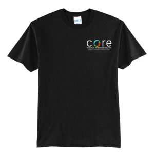 Core Plastech Unisex Short Sleeve Tee – JetBlack