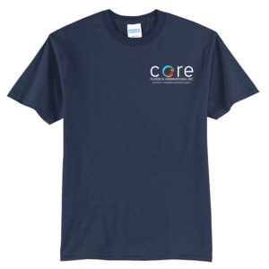 Core Plastech Unisex Short Sleeve Tee – Navy