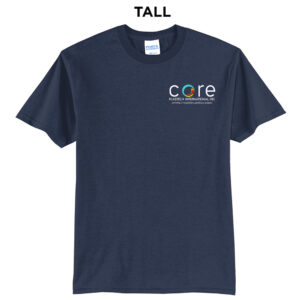 Core Plastech  Tall Core Blend short Sleeve T Shirts – Navy