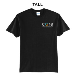 Core Plastech  Tall Core Blend short Sleeve T Shirts – JetBlack
