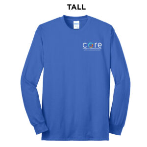 Core Plastech Tall Long Sleeve Core Blend T Shirt – royal