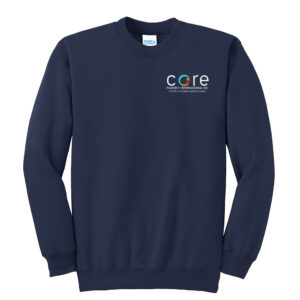 Core Plastech Unisex Ultimate Crewneck Sweatshirt – Navy