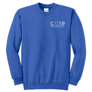 Core Plastech Unisex Ultimate Crewneck Sweatshirt – royal