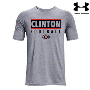River King Football Under Armour Athletics soft cotton blend T-shirt- Steel Grey (m is out of stock)
