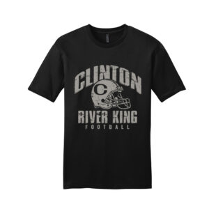 River King Football Unisex Premium Short Sleeve Tee-Black