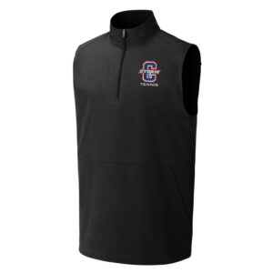 Storm Tennis Sport Tek Repeat 1/2 Zip Vest – Black
