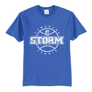 Storm Tennis Unisex Short Sleeve Tee – royal