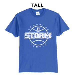 Storm Tennis  Tall Core Blend short Sleeve T Shirts – royal