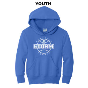 Storm Tennis  Youth Hooded Sweatshirt – royal