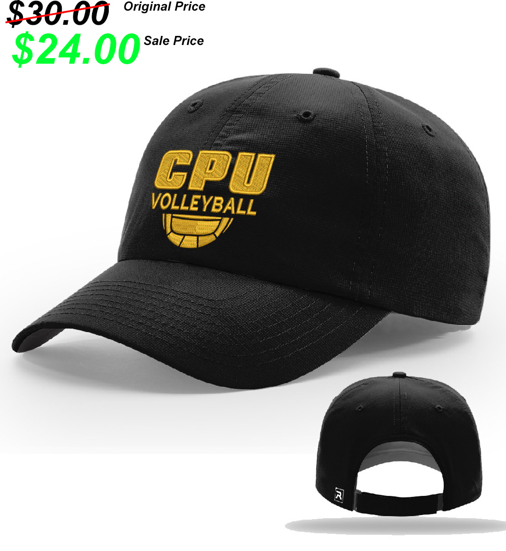 CPU VB Team Richardson Unstructured R-Active Lite Adjustable Cap-Black