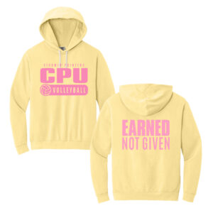 CPU VB Team Comfort Colors Unisex Lightweight Hooded Sweatshirt-Butter