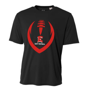 01. Des Moines East Football Cooling Performance Shirt – Black