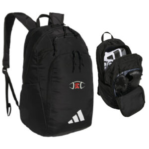 15. Des Moines East Football Adidas Defender 5 Backpack – Black