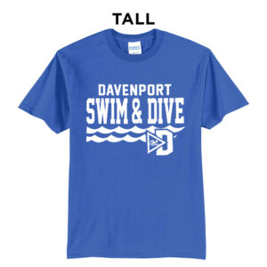 Davenport Swim Tall Short Sleeve Tee-Royal