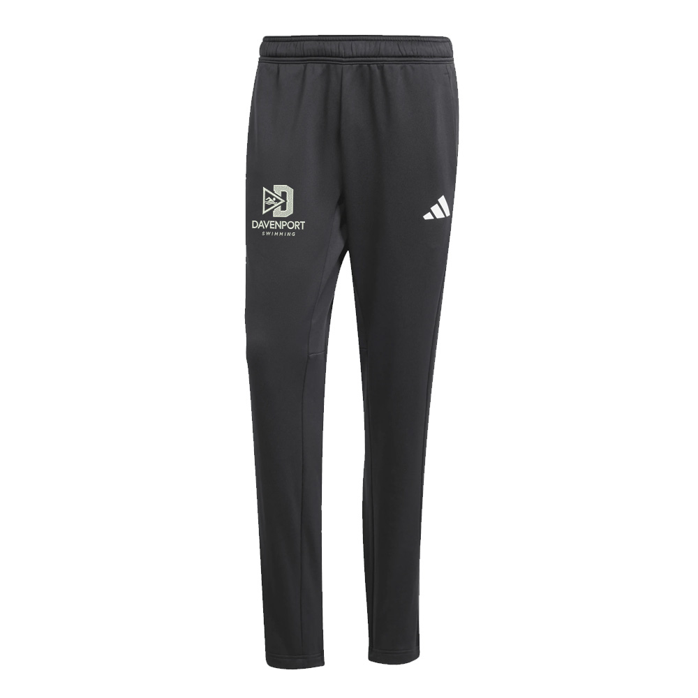 Davenport Swim Adidas Game and Go 3 Bar Men Training Pants-Black